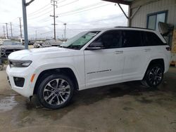 Salvage SUVs for sale at auction: 2022 Jeep Grand Cherokee Overland