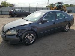 Salvage cars for sale from Copart Newton, AL: 2007 Honda Accord EX