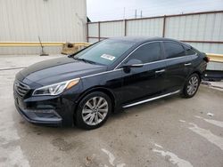 Salvage cars for sale from Copart Haslet, TX: 2015 Hyundai Sonata Sport
