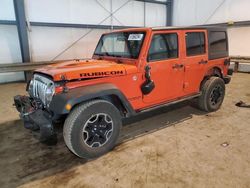 Salvage cars for sale at Graham, WA auction: 2015 Jeep Wrangler Unlimited Rubicon