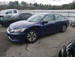 Salvage cars for sale at Exeter, RI auction: 2013 Honda Accord LX