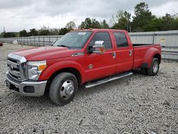 Salvage trucks for sale at Memphis, TN auction: 2015 Ford F350 Super Duty