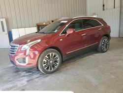 Salvage cars for sale at Lufkin, TX auction: 2017 Cadillac XT5 Premium Luxury