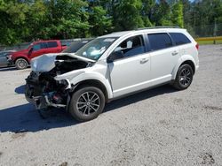 Salvage cars for sale from Copart Greenwell Springs, LA: 2018 Dodge Journey SE