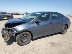 Salvage cars for sale from Copart Fresno, CA: 2019 Toyota Corolla L