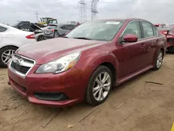 Salvage cars for sale at Elgin, IL auction: 2014 Subaru Legacy 2.5I Premium