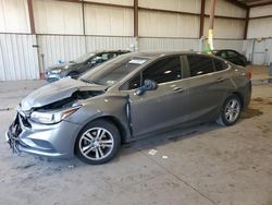 Salvage cars for sale at Pennsburg, PA auction: 2018 Chevrolet Cruze LT