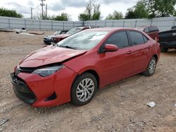 Salvage cars for sale at Oklahoma City, OK auction: 2018 Toyota Corolla L
