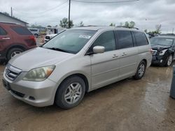 Salvage cars for sale at Pekin, IL auction: 2006 Honda Odyssey EX