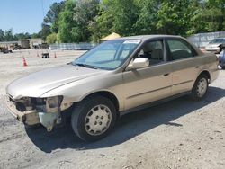 Honda Accord LX Vehiculos salvage en venta: 2002 Honda Accord LX