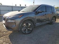 Salvage cars for sale at Mercedes, TX auction: 2021 Nissan Rogue SL