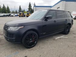 Salvage SUVs for sale at auction: 2021 Land Rover Range Rover Westminster Edition