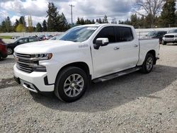 Salvage cars for sale at Graham, WA auction: 2019 Chevrolet Silverado K1500 High Country