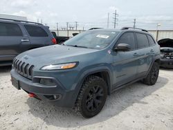 Jeep Cherokee salvage cars for sale: 2015 Jeep Cherokee Trailhawk