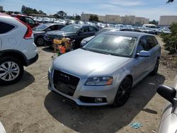 Salvage cars for sale from Copart Martinez, CA: 2011 Audi A3 Premium