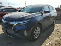 Salvage cars for sale from Copart Chicago Heights, IL: 2022 Chevrolet Equinox LT