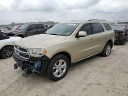 Salvage cars for sale at Houston, TX auction: 2011 Dodge Durango Crew