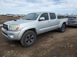 Salvage cars for sale at Rocky View County, AB auction: 2005 Toyota Tacoma Double Cab Long BED