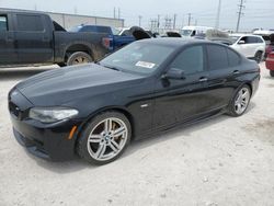 Salvage cars for sale from Copart Haslet, TX: 2013 BMW 550 I