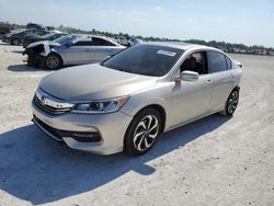Salvage cars for sale at Arcadia, FL auction: 2016 Honda Accord EXL
