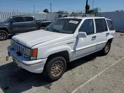 Salvage SUVs for sale at auction: 1995 Jeep Grand Cherokee Limited