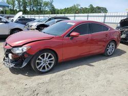 Salvage cars for sale at Spartanburg, SC auction: 2015 Mazda 6 Touring