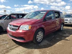 Salvage cars for sale at Chicago Heights, IL auction: 2015 Dodge Grand Caravan SE