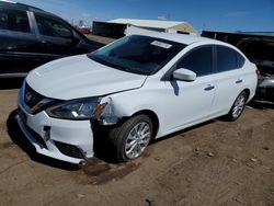 Nissan salvage cars for sale: 2019 Nissan Sentra S