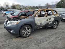 Salvage cars for sale from Copart Grantville, PA: 2014 Nissan Pathfinder S
