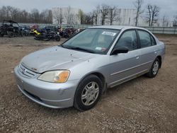 Salvage cars for sale from Copart Central Square, NY: 2002 Honda Civic LX