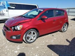 Salvage cars for sale at Franklin, WI auction: 2014 Chevrolet Sonic LTZ
