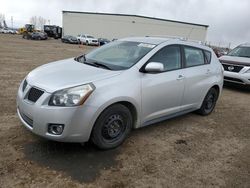 Salvage cars for sale from Copart Rocky View County, AB: 2009 Pontiac Vibe