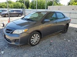 Salvage cars for sale from Copart Augusta, GA: 2012 Toyota Corolla Base