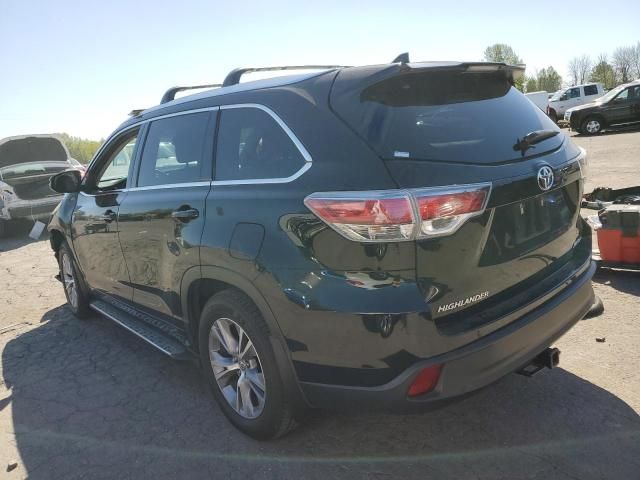 2015 Toyota Highlander XLE