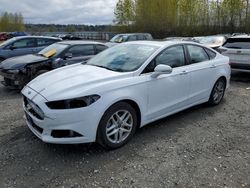 Salvage cars for sale at Arlington, WA auction: 2016 Ford Fusion SE