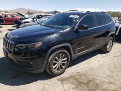 Jeep Cherokee Latitude salvage cars for sale: 2019 Jeep Cherokee Latitude