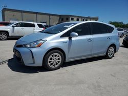 Salvage cars for sale at Wilmer, TX auction: 2015 Toyota Prius V