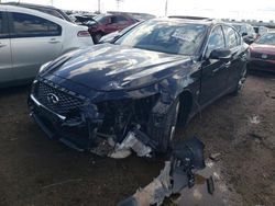 Salvage cars for sale at Elgin, IL auction: 2019 Infiniti Q50 Luxe