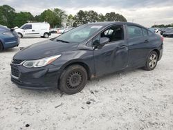 Salvage cars for sale at Loganville, GA auction: 2016 Chevrolet Cruze LS