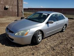 Salvage cars for sale from Copart Rapid City, SD: 2004 Honda Accord EX