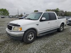 Vehiculos salvage en venta de Copart Mebane, NC: 2002 Ford F150 Supercrew