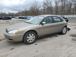 Salvage cars for sale at Ellwood City, PA auction: 2004 Ford Taurus SEL
