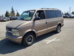 Salvage cars for sale from Copart Rancho Cucamonga, CA: 2001 Chevrolet Astro