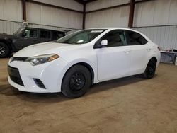 2015 Toyota Corolla L en venta en Pennsburg, PA