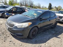 Salvage cars for sale from Copart Portland, OR: 2015 KIA Forte LX