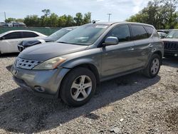 Salvage cars for sale at Riverview, FL auction: 2005 Nissan Murano SL