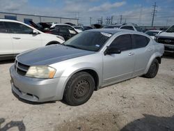 Salvage cars for sale from Copart Haslet, TX: 2008 Dodge Avenger SE