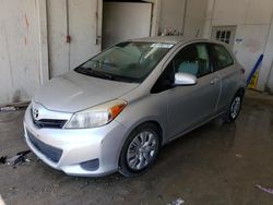 Toyota Yaris salvage cars for sale: 2012 Toyota Yaris