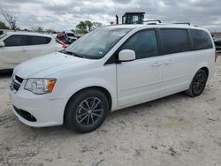 Salvage cars for sale at Haslet, TX auction: 2017 Dodge Grand Caravan SXT