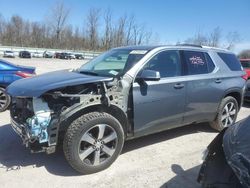 Salvage cars for sale from Copart Leroy, NY: 2018 Chevrolet Traverse LT
